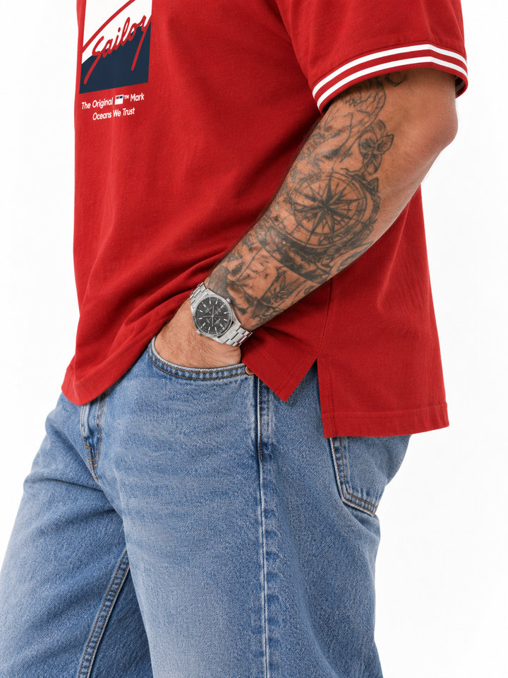 PLUS SIZE MEN RINGER TEES | XL-7XL