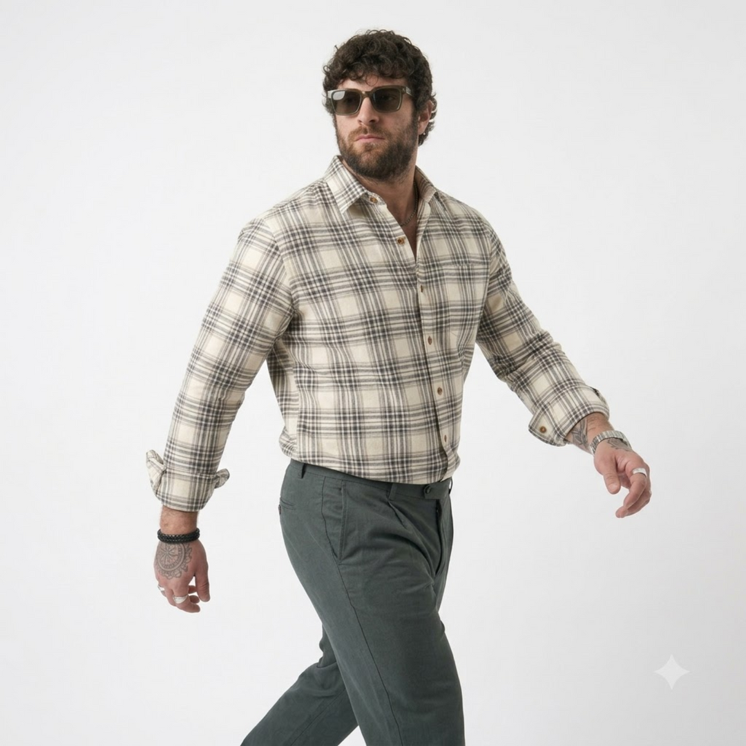 PLUS SIZE CHECK SHIRT FOR MEN | XL-7XL