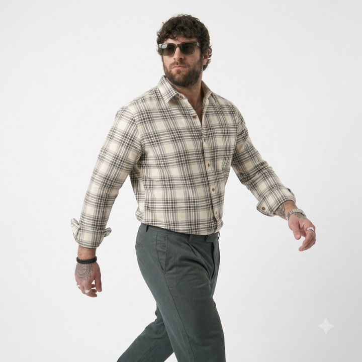 PLUS SIZE CHECK SHIRT FOR MEN | XL-7XL