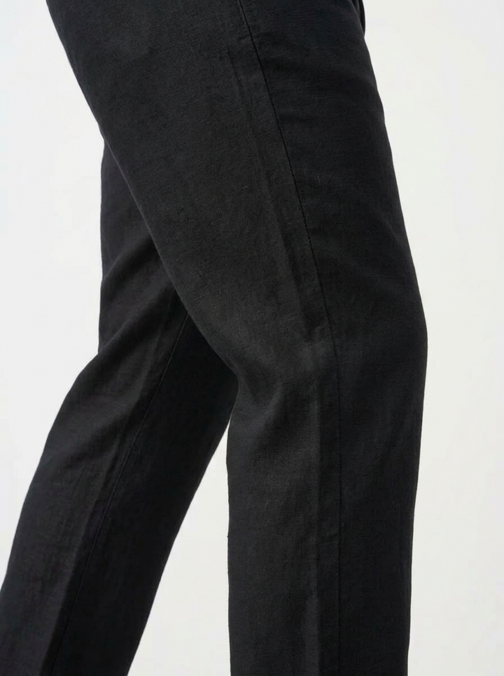 PLUS SIZE MEN’S LINEN PULLON PANT | XL-7XL