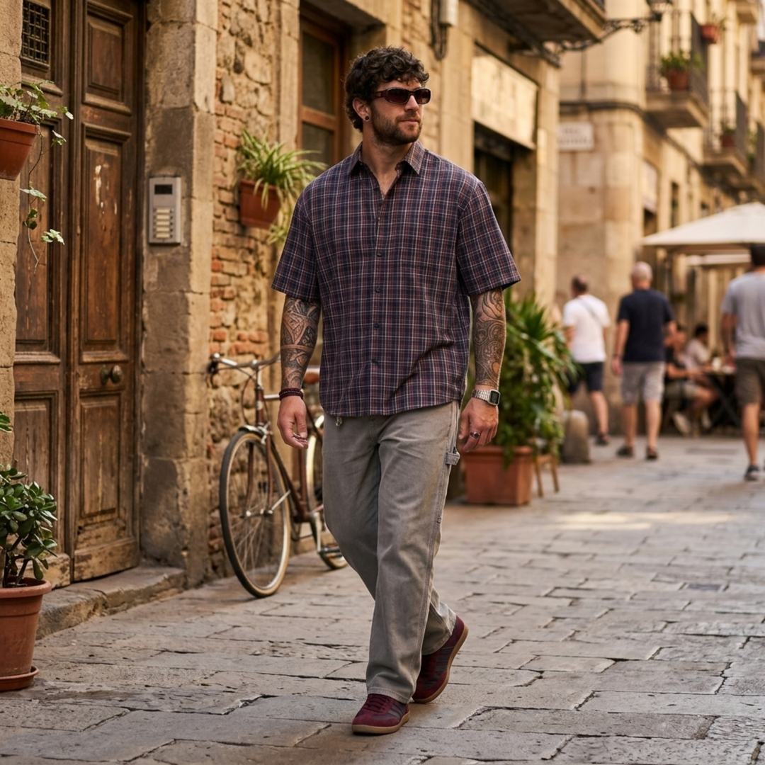BIG HELLO - THE PLUS LIFE-Men Relaxed Must Have Shirts