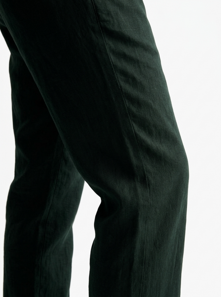 PLUS SIZE MEN’S LINEN PULLON PANT | XL-7XL