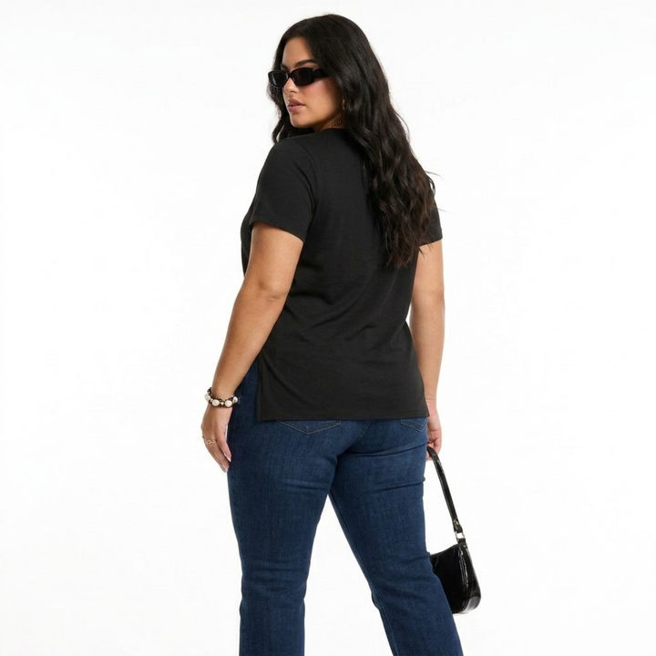 PLUS SIZE WOMEN’S SOLID TSHIRT | XL-7XL