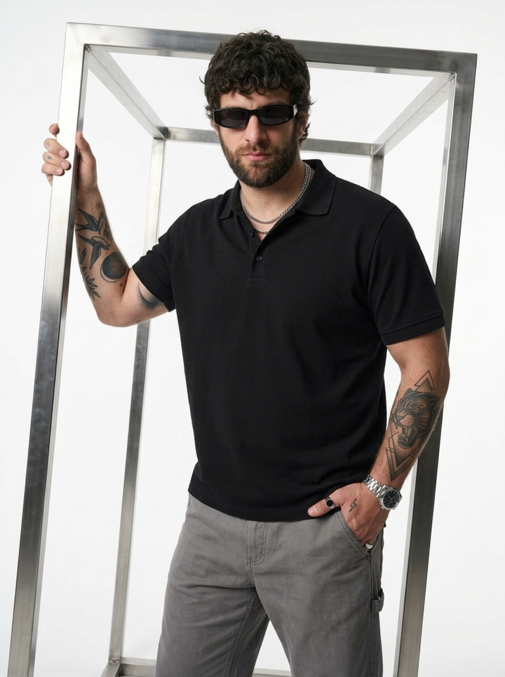PLUS SIZE MEN SMART POLO | XL-7XL