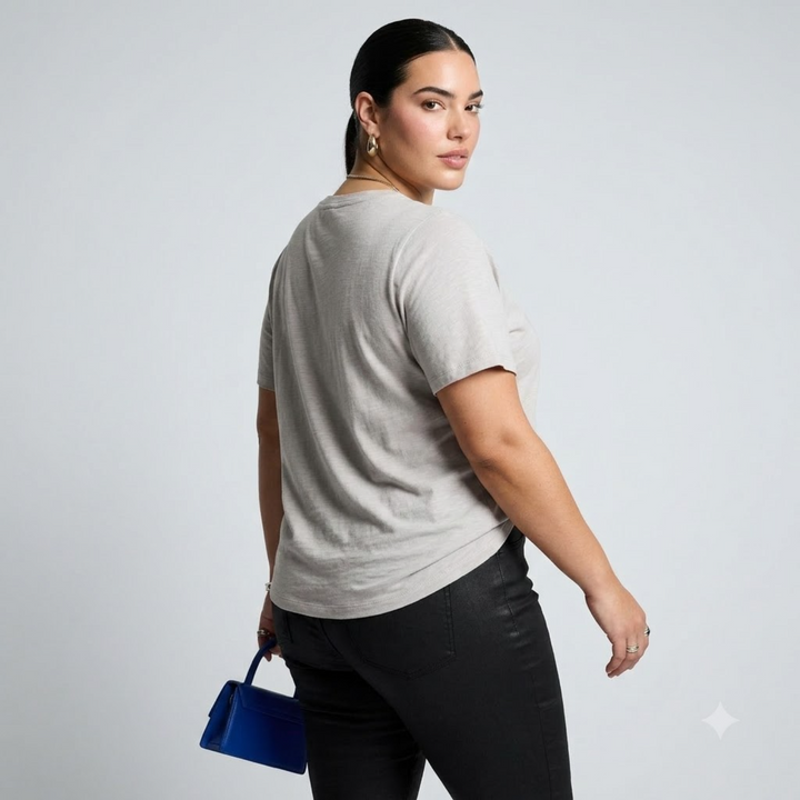 BIG HELLO - THE PLUS LIFE-Womens T-Shirt - Essential