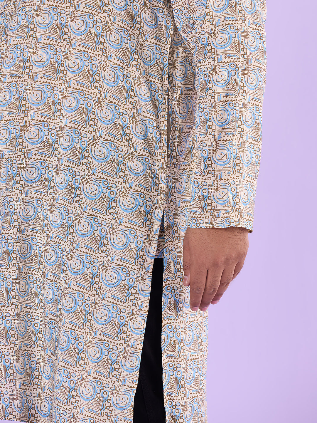 Plus Size Urban Ethnique Print Kurta | XL-7XL