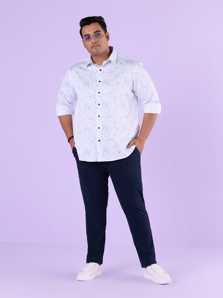 Men Must Have Solid Stretch Trouser | XL-7XL