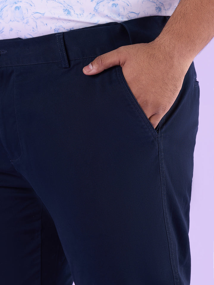 Men Must Have Solid Stretch Trouser | XL-7XL