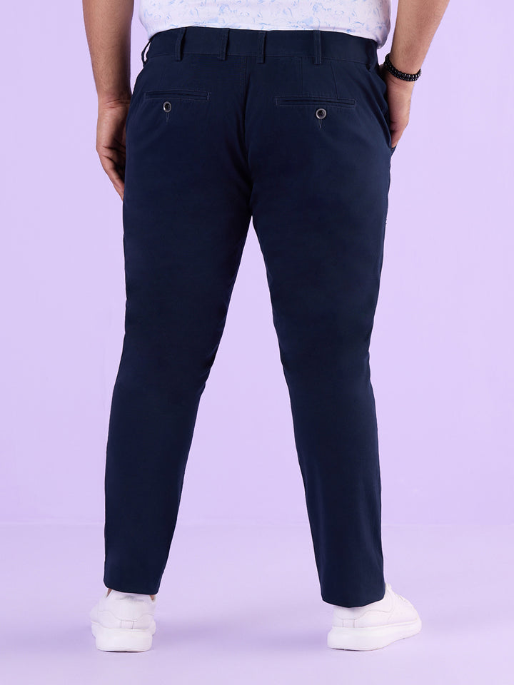 Men Must Have Solid Stretch Trouser | XL-7XL