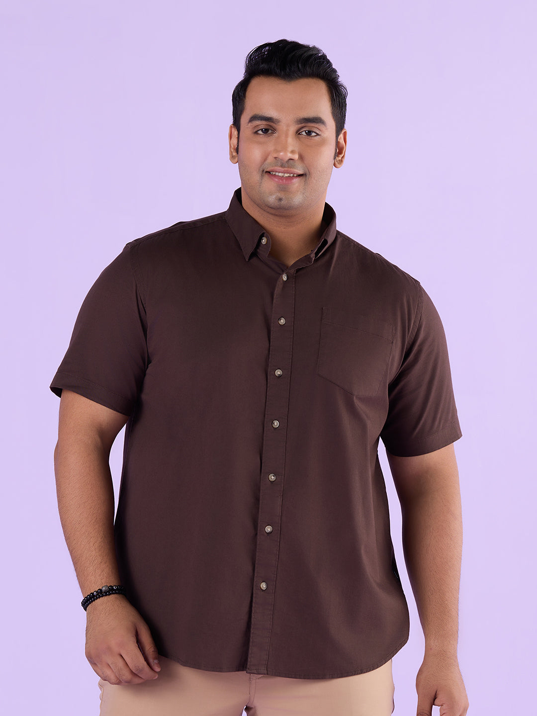 Urbanease Twill Stretch Short Sleeve Shirt