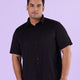Plus Size Urbanease Twill Stretch Short Sleeve Shirt | XL-7XL