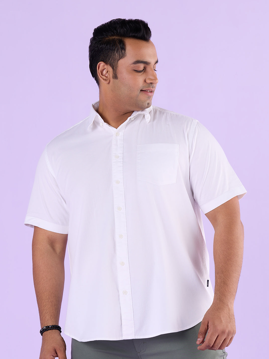 Urbanease Twill Stretch Short Sleeve Shirt