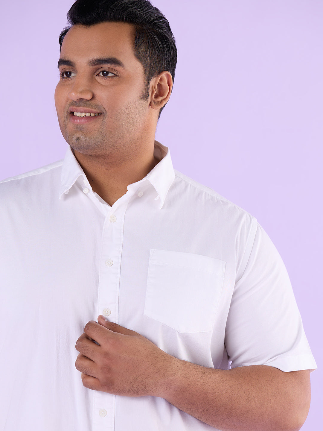 Urbanease Twill Stretch Short Sleeve Shirt