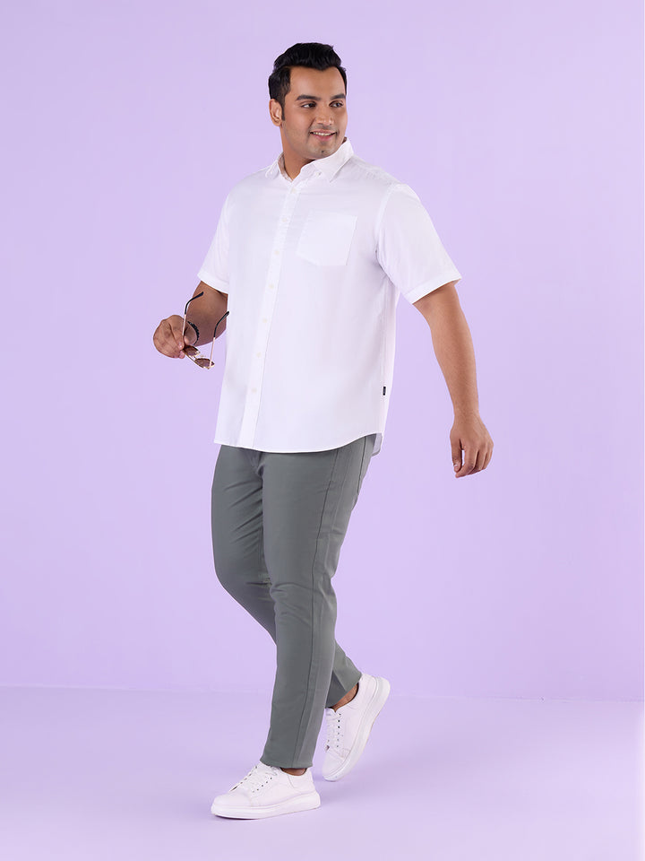 Urbanease Twill Stretch Short Sleeve Shirt