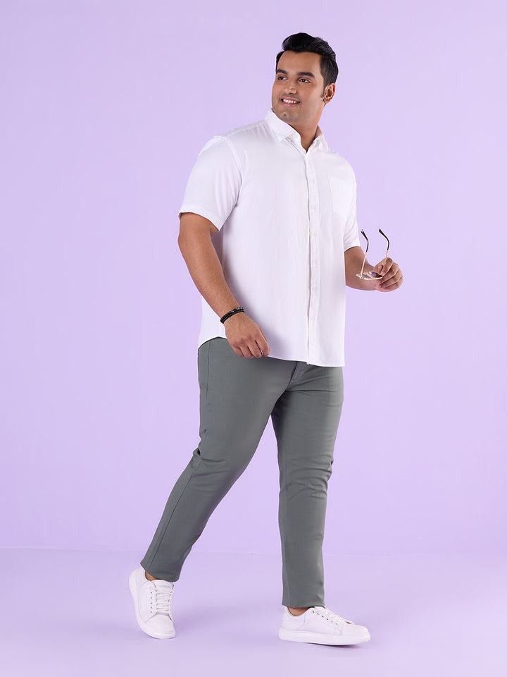 Urbanease Twill Stretch Short Sleeve Shirt