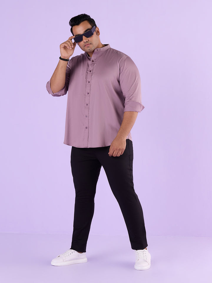 Men Hangout Solid Strech Trouser | XL-7XL