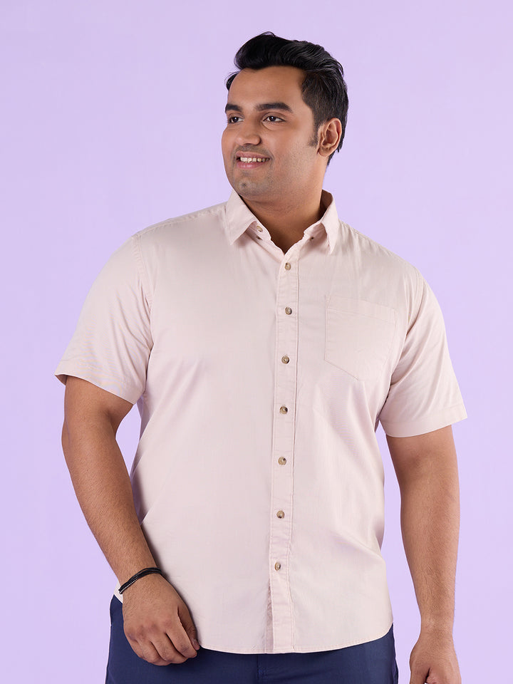 Urbanease Twill Stretch Short Sleeve Shirt