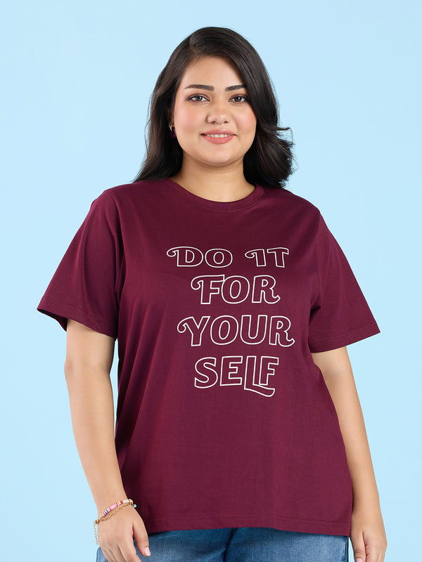 Plus Size Printed Graphic T-Shirt | XL-7XL