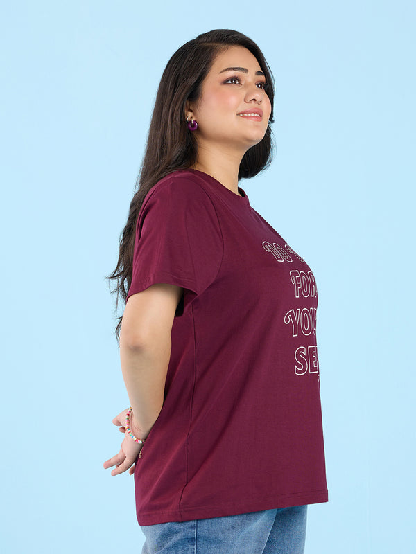Plus Size Printed Graphic T-Shirt | XL-7XL