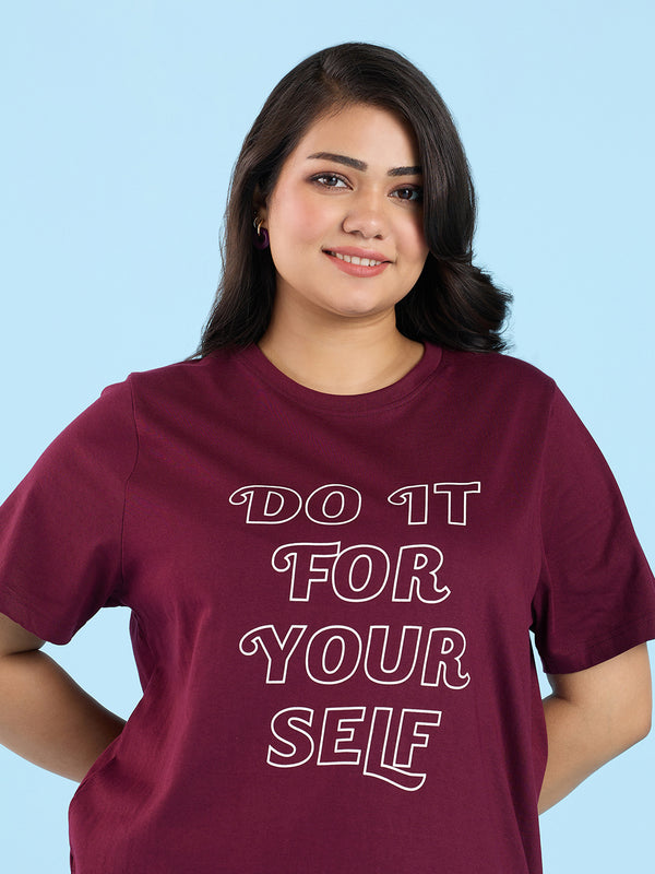 Plus Size Printed Graphic T-Shirt | XL-7XL