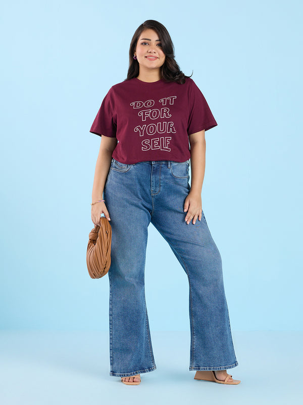 Plus Size Printed Graphic T-Shirt | XL-7XL