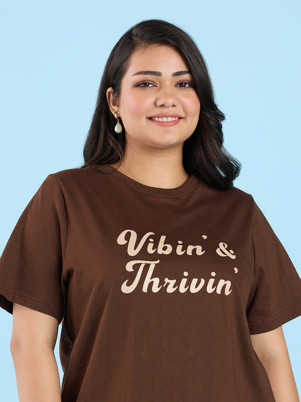 Plus Size Printed Graphic T-Shirt | XL-7XL