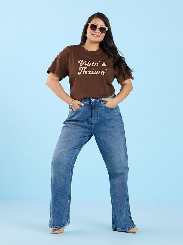 Plus Size Printed Graphic T-Shirt | XL-7XL