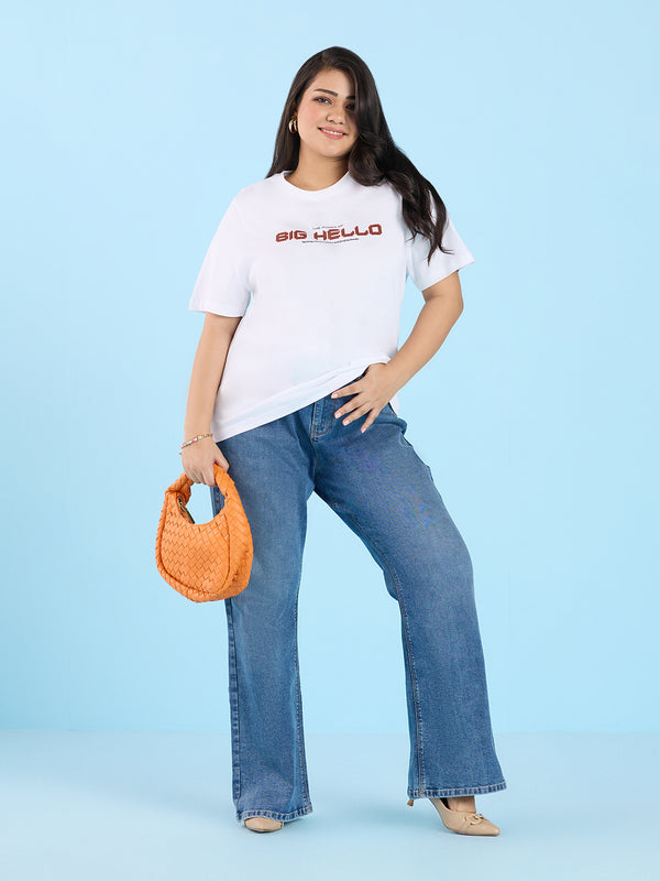 Plus Size Printed Graphic T-Shirt | XL-7XL