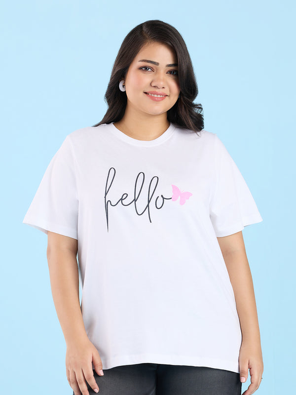 Plus Size Printed Graphic T-Shirt | XL-7XL