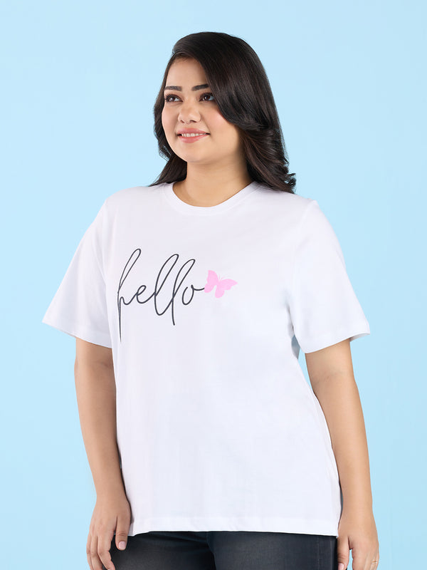 Plus Size Printed Graphic T-Shirt | XL-7XL