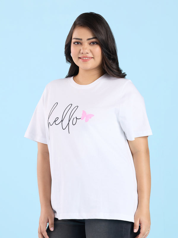 Plus Size Printed Graphic T-Shirt | XL-7XL