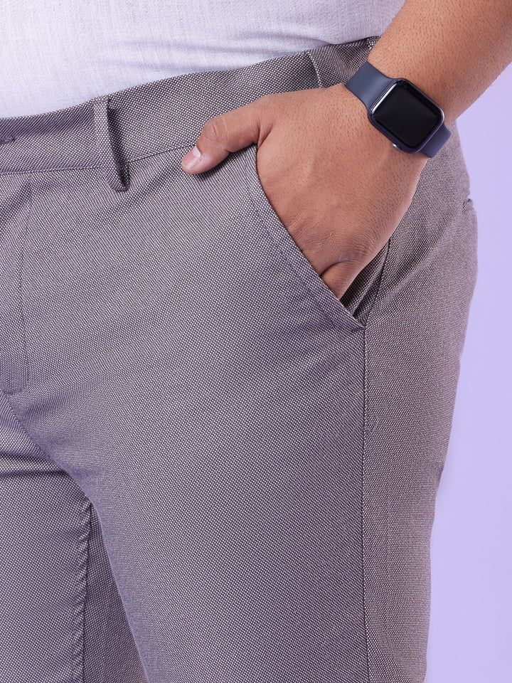 Men Hangout Solid Strech Trouser | XL-7XL