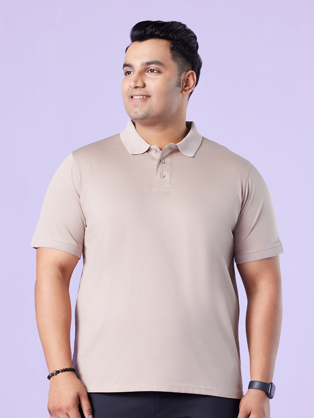 Premium Structure Stretch Polo T-Shirt