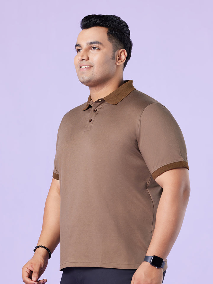 Premium Structure Stretch Polo T-Shirt