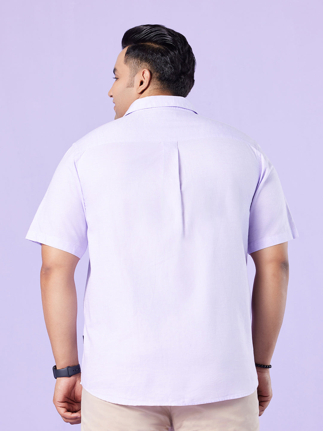 Linen Rich Half Sleeve Shirt