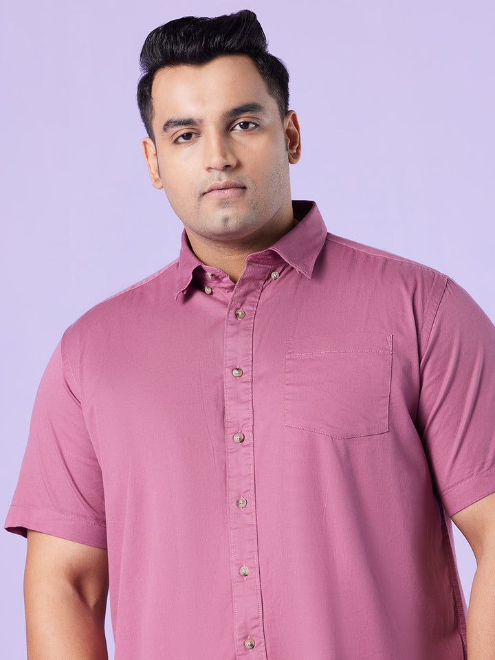 Urbanease Twill Stretch Short Sleeve Shirt