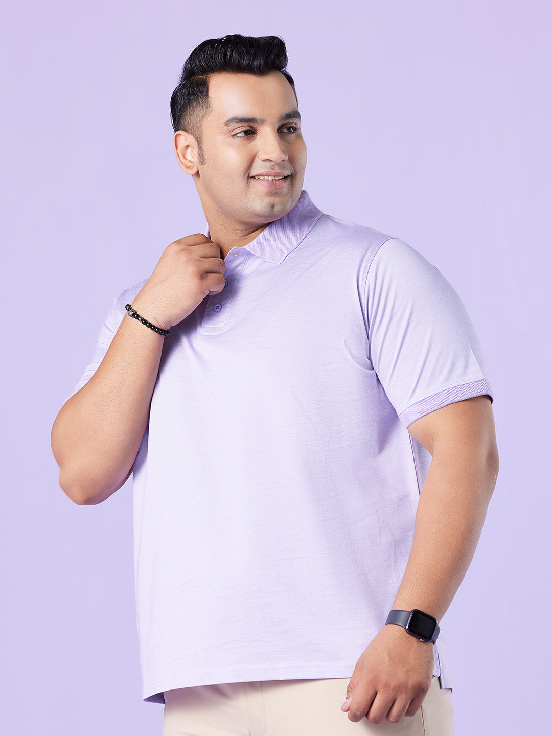 Premium Structure Stretch Polo T-Shirt