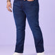 Plus Size Dark Indigo Flextech Stretch Kevin Fit Jeans | XL-7XL