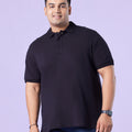 Plus Size Premium Dobby Polo T-Shirt | XL-7XL