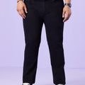 Plus Size Rinse Wash Kevin Fit Cotton Jeans | XL-7XL