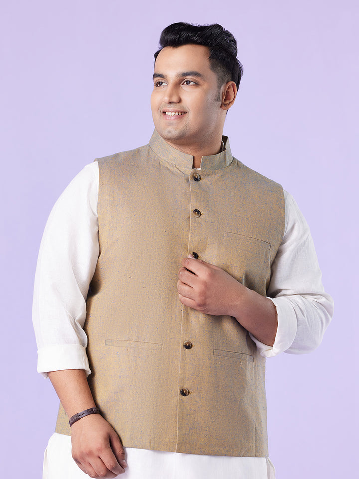 Plus Size Men Pure Power Waist Coat | XL-7XL