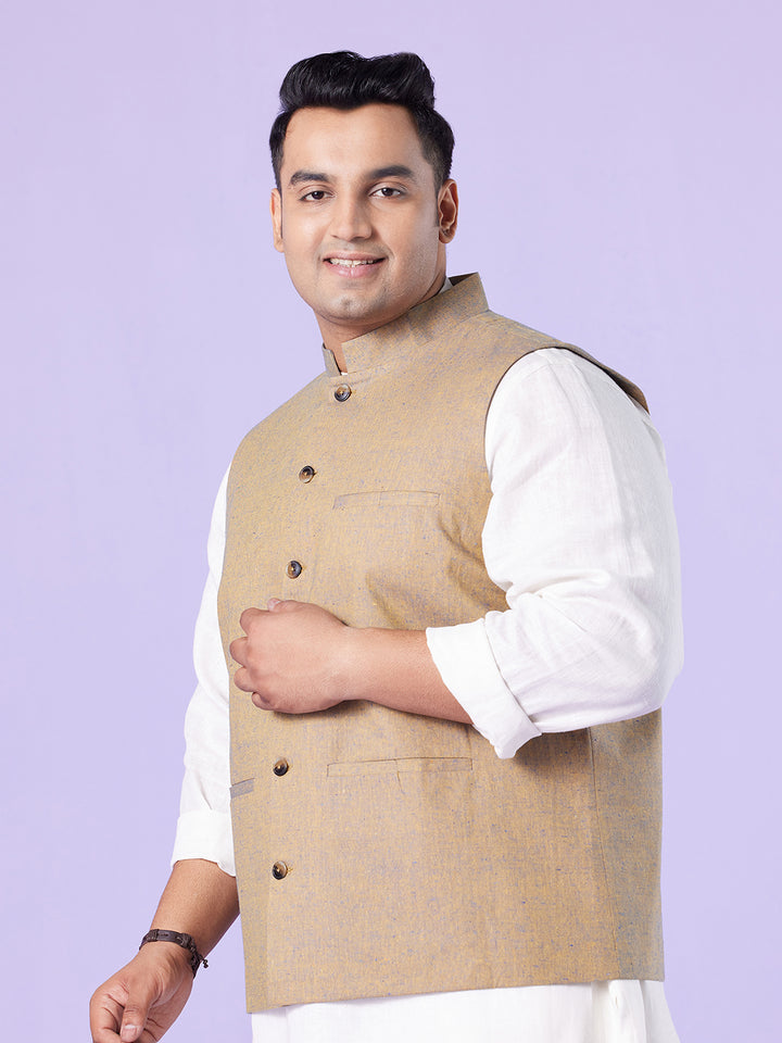 Plus Size Men Pure Power Waist Coat | XL-7XL