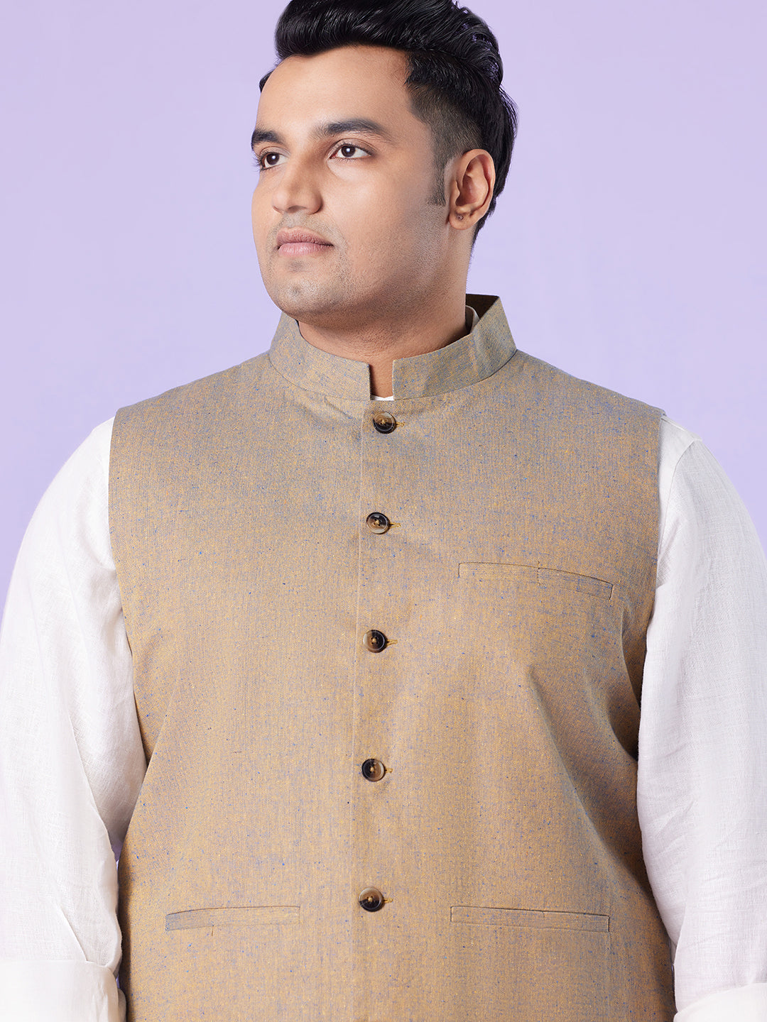 Plus Size Men Pure Power Waist Coat | XL-7XL