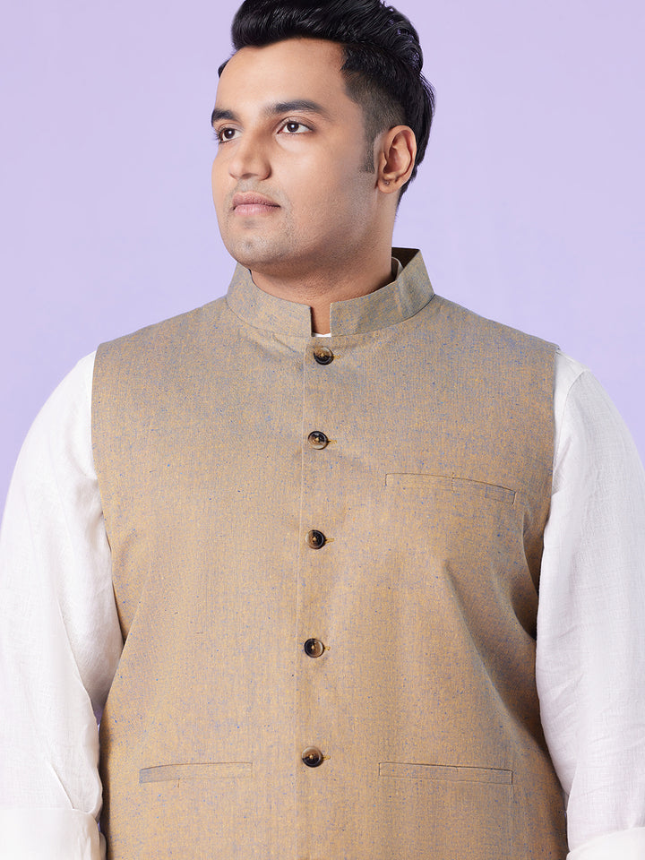 Plus Size Men Pure Power Waist Coat | XL-7XL