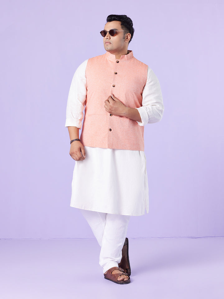 Plus Size Celebration Bandgala Waistcoat | XL-7XL