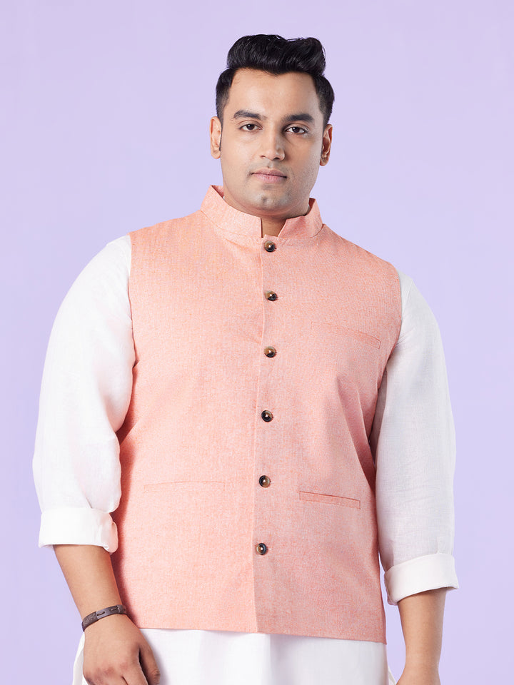 Plus Size Celebration Bandgala Waistcoat | XL-7XL