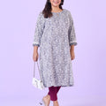 Plus Size Printed Rayon Kurta | XL-7XL