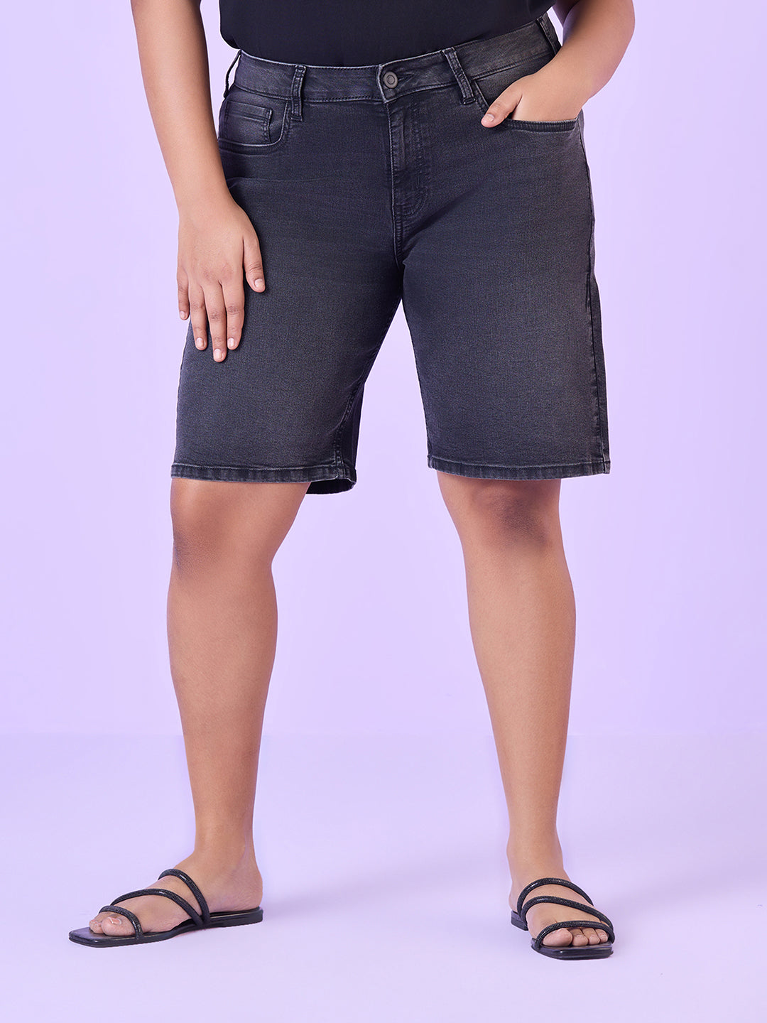 Get Plus Size Plus Size Dark Wash Stretch Jeans XL 6XL for