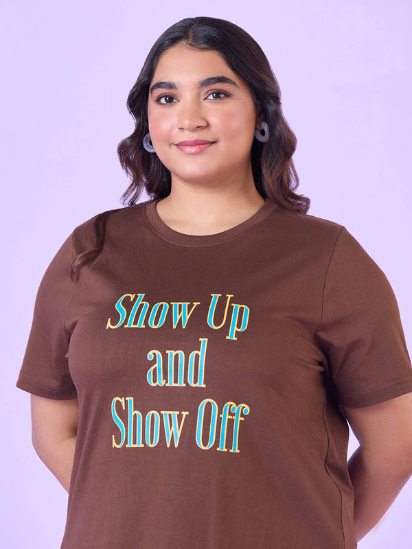Plus Size Printed Graphic T-Shirt | XL-7XL
