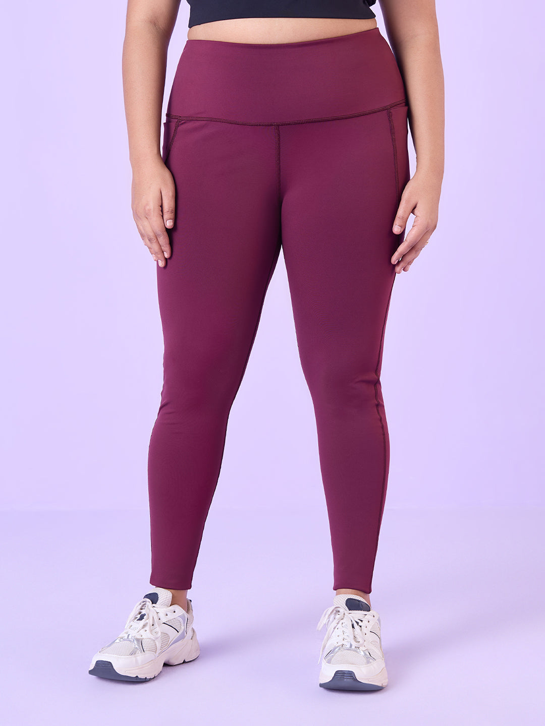 Knitted Viscose Stretch Leggings | XL-7XL